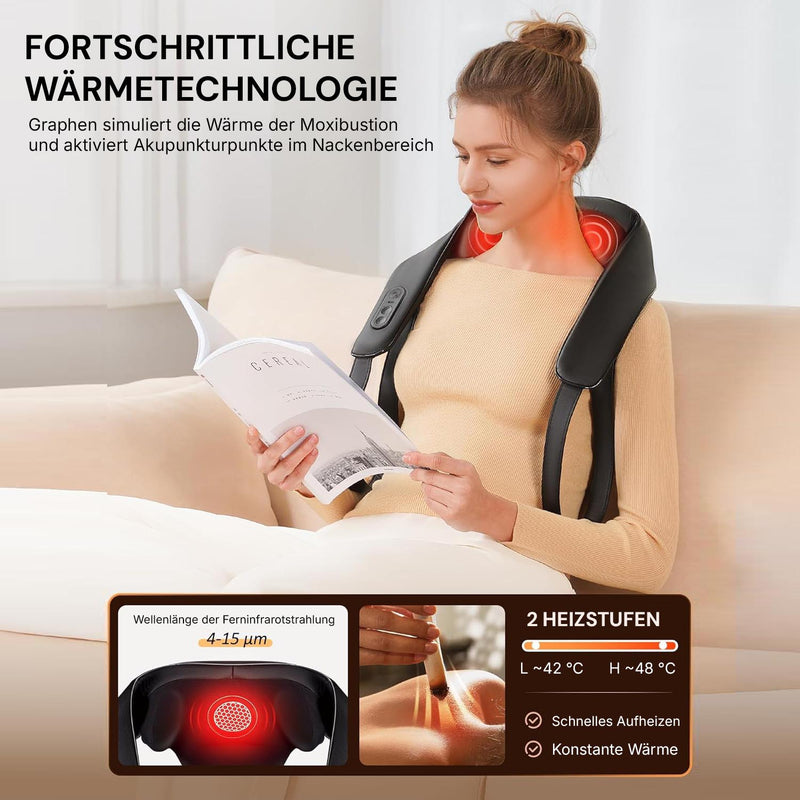 Shiatsu Nackenmassagegerät RelaxPro+