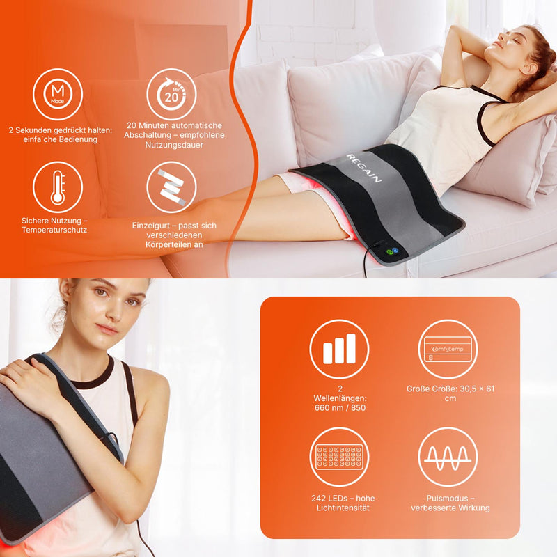 Infrarot Therapie Matte Pro+