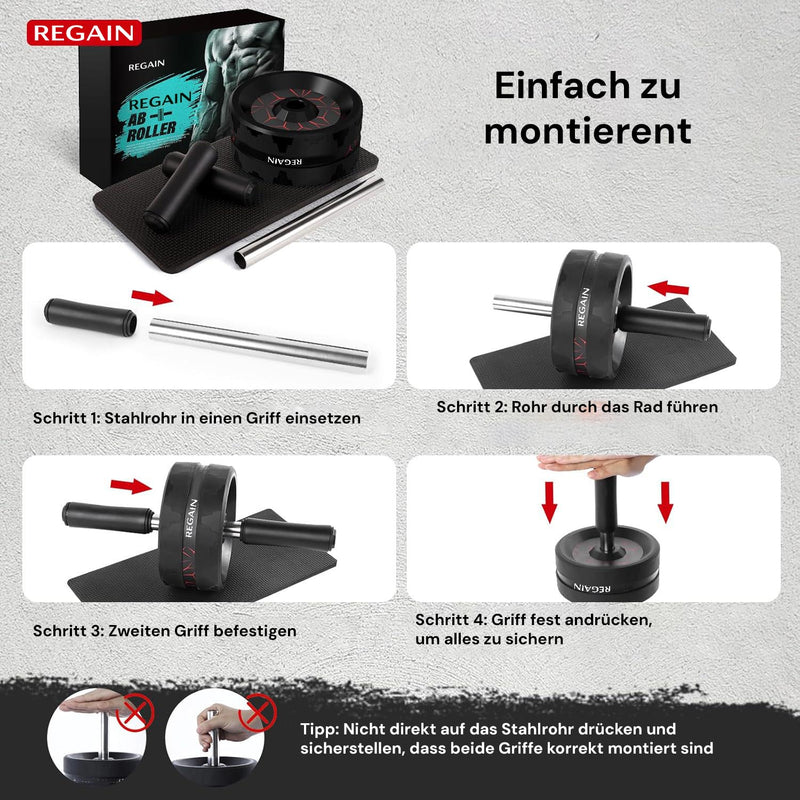 Bauchtrainer Roller Elite+