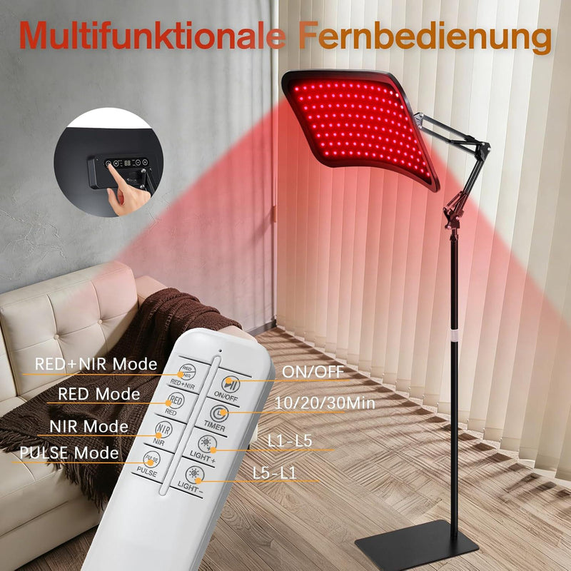 Rotlichtlampe mit Ständer Elite+