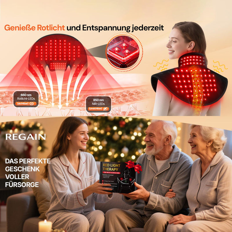 Nacken Schulter Lichttherapie Pro+