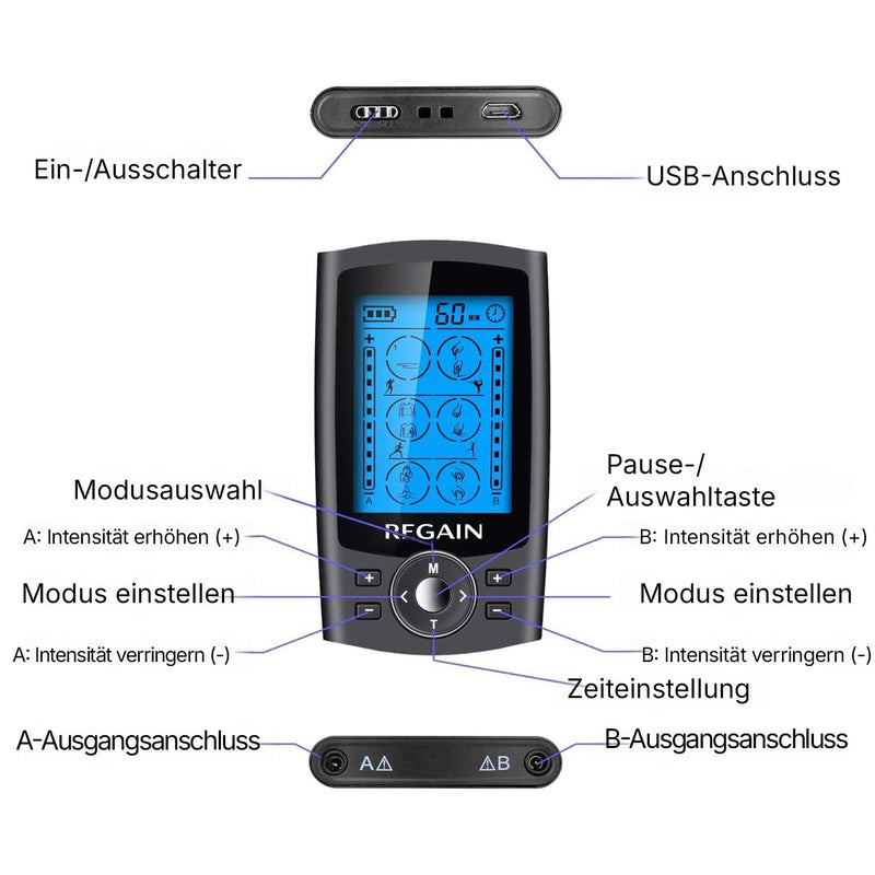 NeuroRelax TENS EMS Muskelstimulator