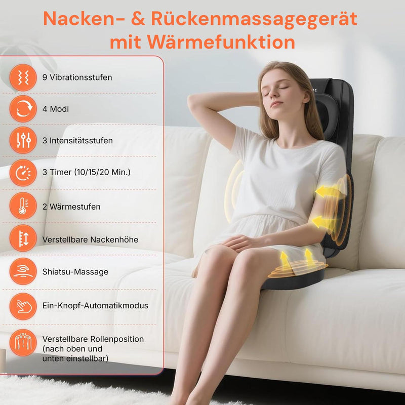 Massage Sitzauflage 4D Pro+