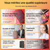 Grille présentant la qualité, la durabilité et le service client du panneau de luminothérapie REGAIN