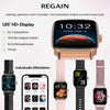 Regain Smartwatch Damen mit 1,85 Zoll HD-Display und verschiedenen Armbändern